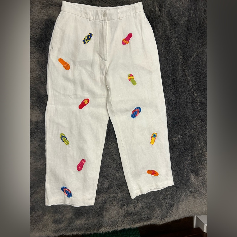 Saint Tropez West Linen Pants